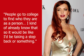 Lindsay Lohan Quotes. QuotesGram via Relatably.com