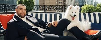Travis Kelce reveals his and Taylor Swift's dog to the world