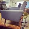 Upholstering a bergere chair -