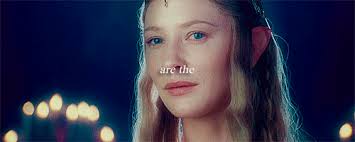 LOTR The Lord of the Rings eowyn arwen galadriel princess of winterfell:mine mineJRRT fuckyeah1k fandom quote ... - tumblr_mhirilhPcc1qe1i57o3_r3_500