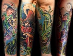 Resultado de imagen de peter pan tattoo