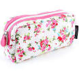 Floral pencil cases