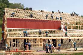 Image result for barn raising
