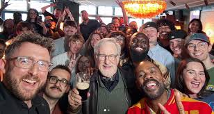 Steven Spielberg stuns fans with surprise appearance at London pub quiz
