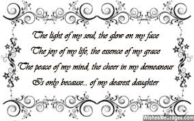 Birthday Poems for Daughter | WishesMessages.com via Relatably.com