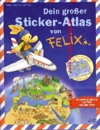 Dein großer Stickeratlas von Felix - Blue Ocean - klebebildchen.