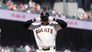 Eugenio Suarez celebrating after hitting a grand slam against the San Francisco Giants
