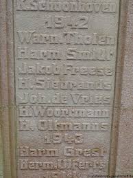 Grab von Hermann Ulferts (-1943), Friedhof Ditzum