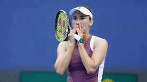 Mertens tops Gauff 6-3, 6-3 in WTA Beijing