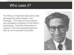 Image result for a theory of cognitive dissonance leon festinger