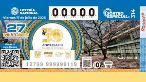 Sorteo Especial 314: Resultados de la Lotería Nacional del 17 de julio