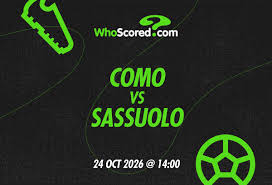 Como vs Sassuolo: Lineups, Prediction, Odds & Bet Builder Tip