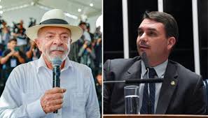 No 2º turno, Lula tem 47% e Flávio Bolsonaro 43%, aponta pesquisa BTG/Nexus