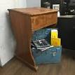 Wooden school desk with lid Sydney