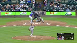 Jake McCarthy homers (8) on a fly ball to right center field.