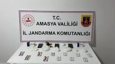 Amasya'da jandarmadan uyuşturucu operasyonu: 2 gözaltı İhlas Haber Ajansı