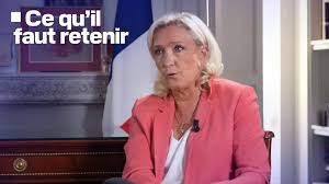 Procès du RN, présidentielle, mort de Quentin, "cordon sanitaire"... Ce qu'il faut retenir de l'entretien de Marine Le Pen sur BFMTV