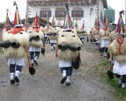 Chaleco de borreguito del País Vasco lentxero