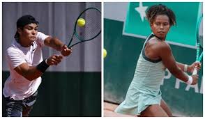 Guto Miguel e Victória Barros param nas quartas de final de duplas no juvenil de Roland Garros