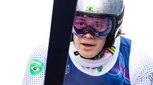 Brazil's Pinheiro Braathen leads GS after 1st run, seeking South America’s 1st medal at Winter Games