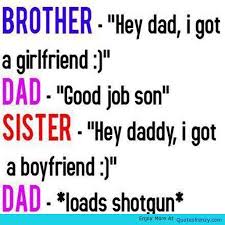 Funny Sister Quotes And Sayings. QuotesGram via Relatably.com