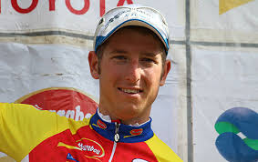 ... traditional opening criterium of the Challenge Mallorca after holding off Jens Debusschere and Dylan Groenewegen in the final sprint. Photo: Feltet.dk - PDR2011_6etape_podiet_Sacha_Modolo