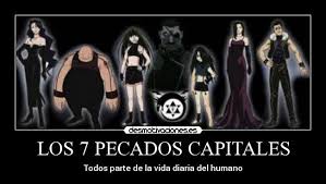 Resultado de imagen de los pecados capitales