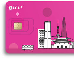 LG U+ Korea SIM cardの画像