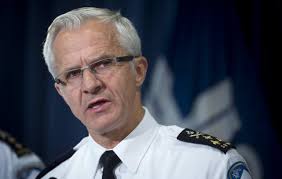 Le chef du service de police de la Ville de Montréal (SPVM), Marc Parent. PHOTO PAUL CHIASSON, LA PRESSE CANADIENNE - 754973-chef-service-police-ville-montreal