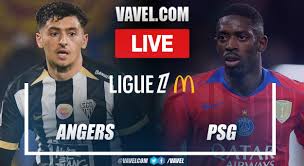 Angers vs PSG LIVE Score Updates in Ligue 1 Match