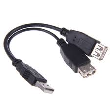Image result for usb y cable