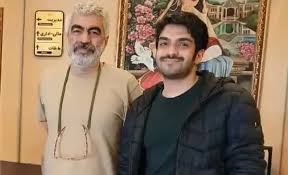 قاب مشترک سروش صحت با پسرش که حالا بازیگر شده است