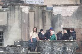 Hollywood A-lister spotted filming at Scots castle - but tourists won't be happy