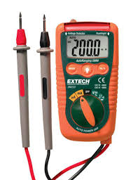 Multimeter digital extech mini ncv ljus 9-funktiona lcd -...