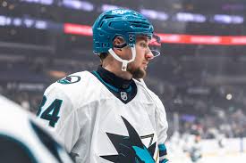 San Jose Sharks player Pavol Regenda in action
