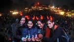 Happy Year 2018: Delhi, Chennai,
