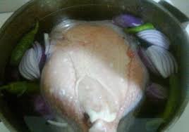 نتیجه تصویری برای مراحل بریان کردن مرغ