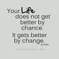 QuoteOfTheDay - Your life doesn&#39;t get batter by chance. It gets ... via Relatably.com