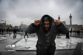 عکس/ طراوت باران و برف پاییزی در حرم رضوی