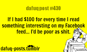 funny facebook status FOR MORE OF “DAFUQ POSTS”... via Relatably.com