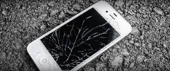 Image result for smashed iphone