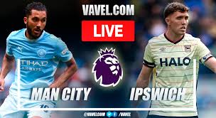 Manchester City vs Ipswich Town LIVE Score Updates in Premier League Match