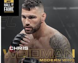 Chris Weidman To Be Inducted Into UFC Hall of Fame