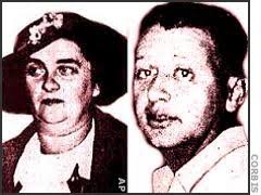... 220 pound wife of Everett C. Applegate, convicted with Mrs. Creighton of the murder. (January 30, 1936). Mary Frances Creighton and Everett Applegate - creighton-and-appelgate