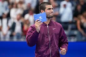 Carlos Alcaraz at the US Open