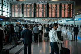 Passengers Left Stranded at Dubai, Cairo and King Khalid Airports in UAE, Egypt and Saudi Arabia as 549 Flights Delayed and 9 Canceled, Airlines Including Emirates, Flydubai, Saudia, Air India and IndiGo Impacting Travel Across Dubai, Cairo, Riyadh, Lon