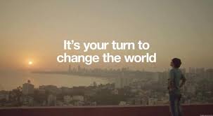 It&#39;s your turn to change the world | Quotes | Pinterest | Change ... via Relatably.com