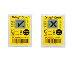 Одноразовый термоиндикатор Berlinger Q-tag Quad – фото ...