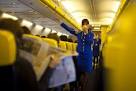 Ryanair flight attendant treats passengers to personal comedy show