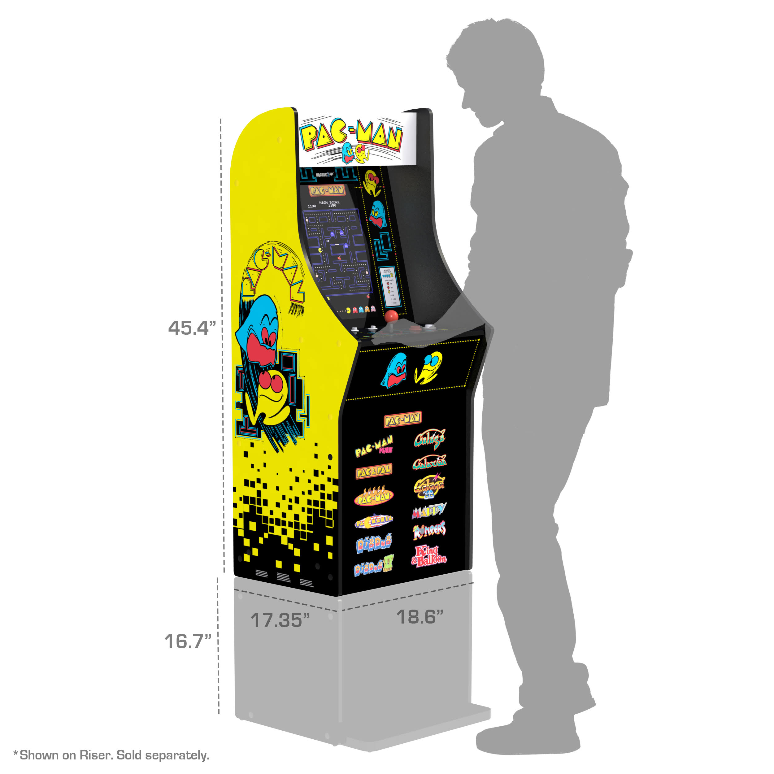 PAC-MAN Classic SE Arcade Game